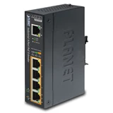 PLANET IPOE-E174 Industrial 1-Port Ultra PoE to 4-Port 802.3af/at Gigabit PoE Extender